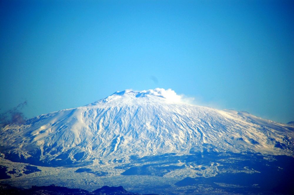 L'ETNA VISTA DA PETRALIA SOPRANA