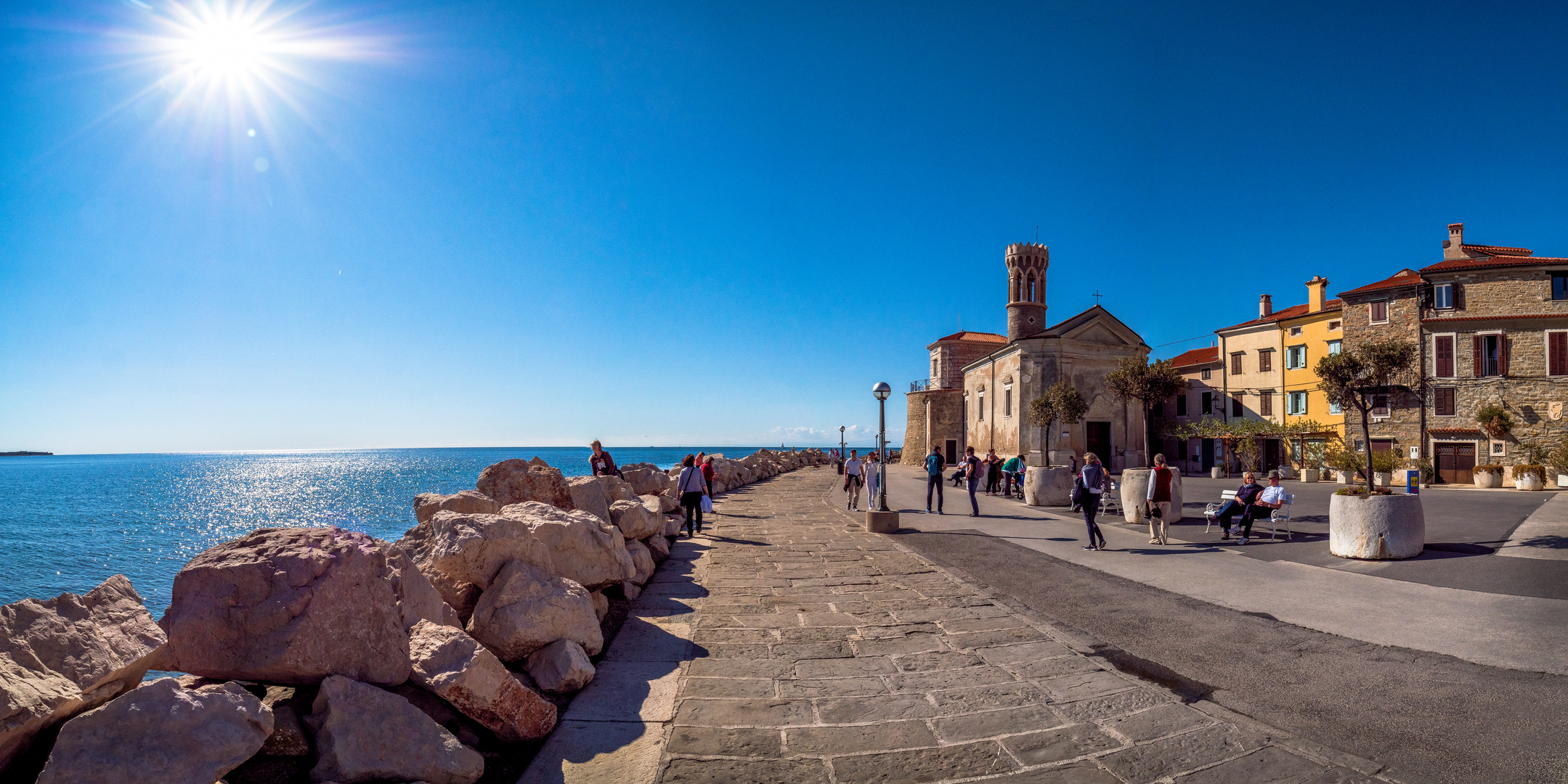 Let's go for a walk along the promenade