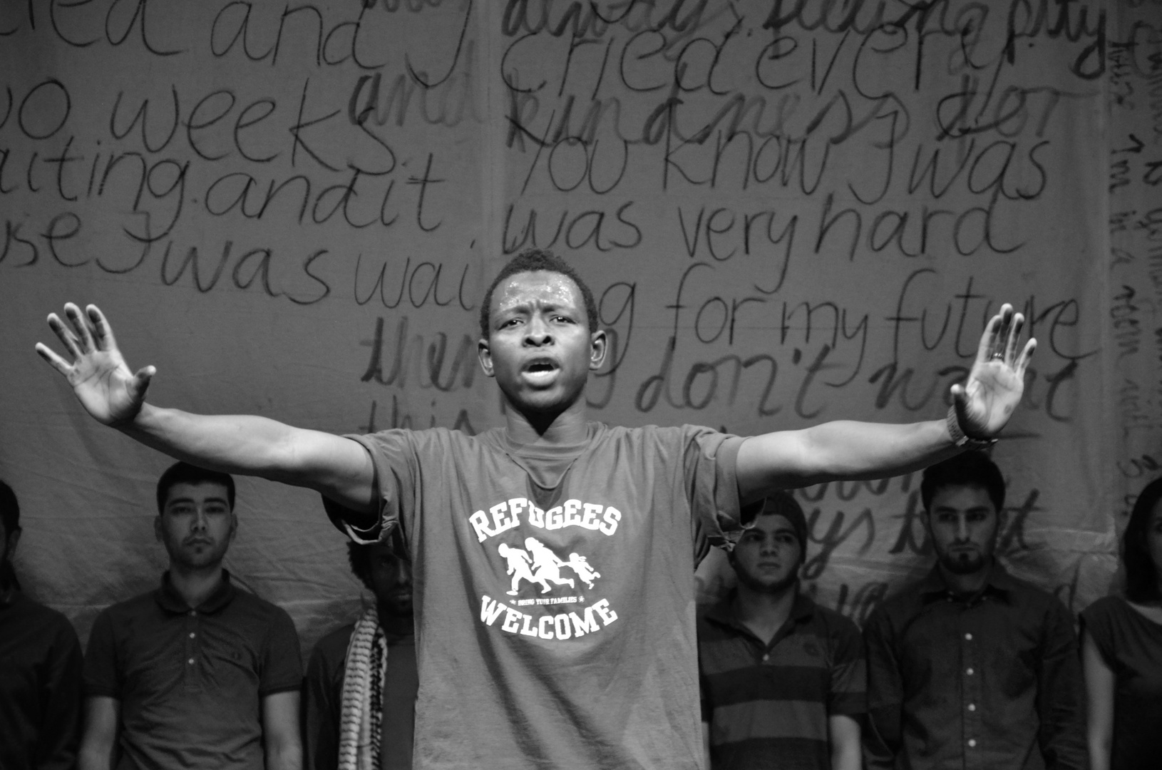 "Letters Home" Refugee Club Berlin Impulse Theaterprojekt