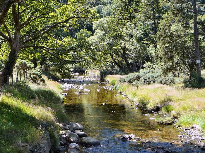 Lettino di un fiume