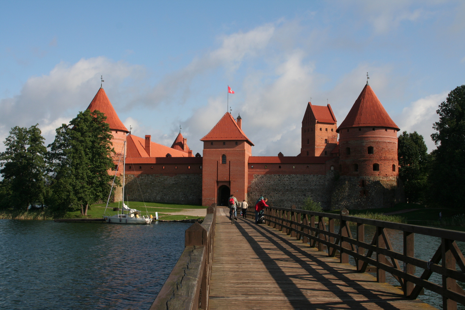 Lettland: Die Wasserburg Trakai