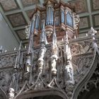 Lettner, Orgel und Kassettendecke in Kölner Kirche St. Pantaleon