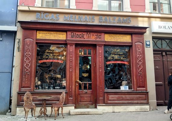 Lettonie, Riga  - la chocolaterie Black Magic