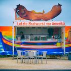 Letze Bratwurst vor Amerika°