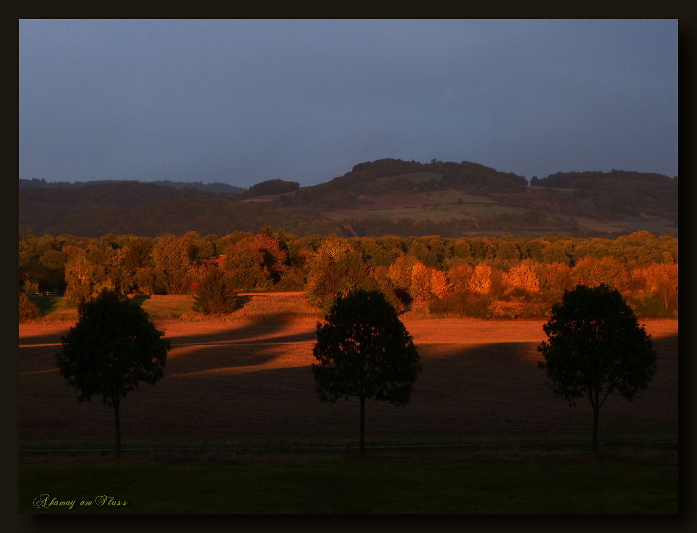 Letzte Abendsonne