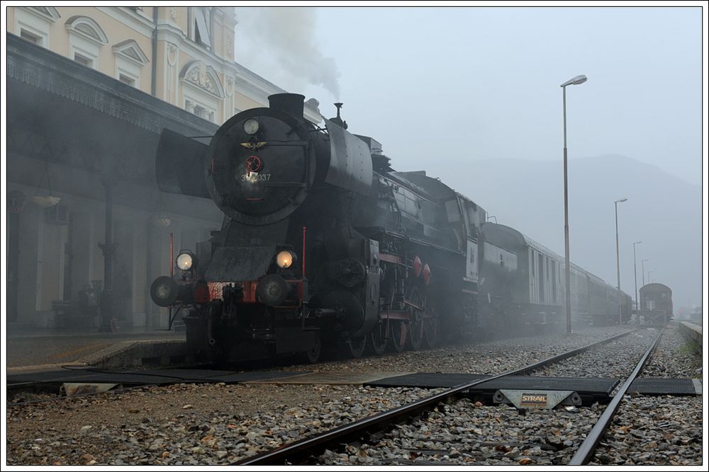 Letzte Ankunft für 33-037 in Nova Gorica...