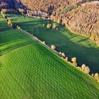 Letzte Ernte im herbstlichen Siegtal