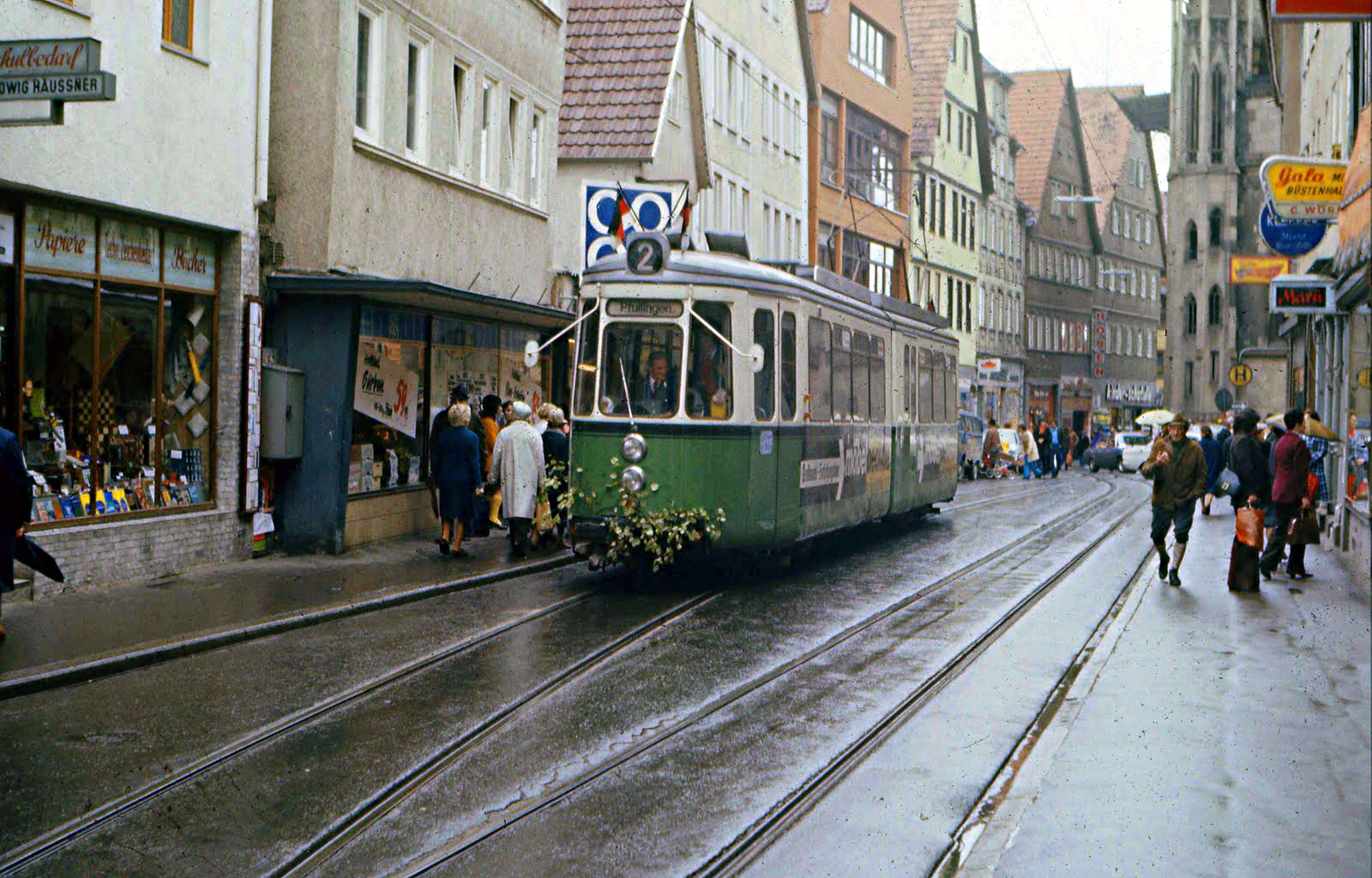 Letzte Fahrt der Reutlinger Straßenbahn Foto & Bild | unterwegs