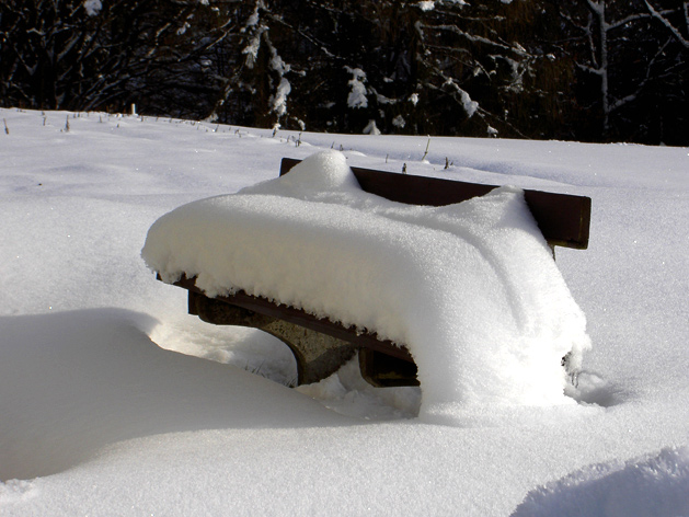 Letzte Grüsse vom Winter...