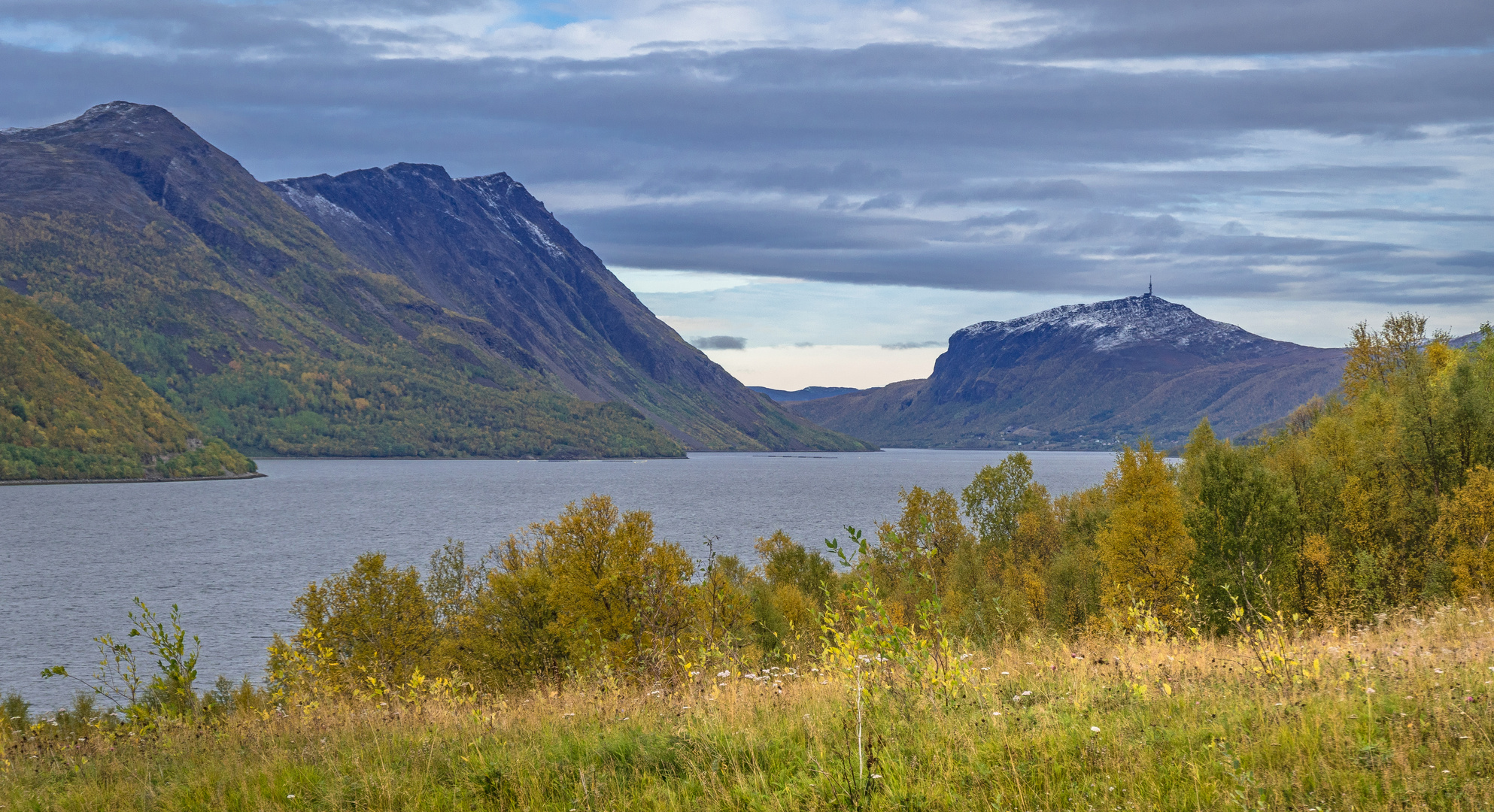 Letzte Herbsttage am Fjord