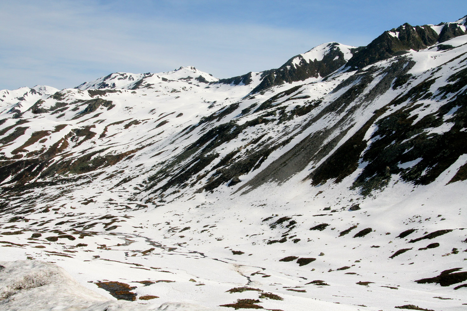 Letzte Nacht gabs 20 cm Neuschnee - der Sommer kommt bald!