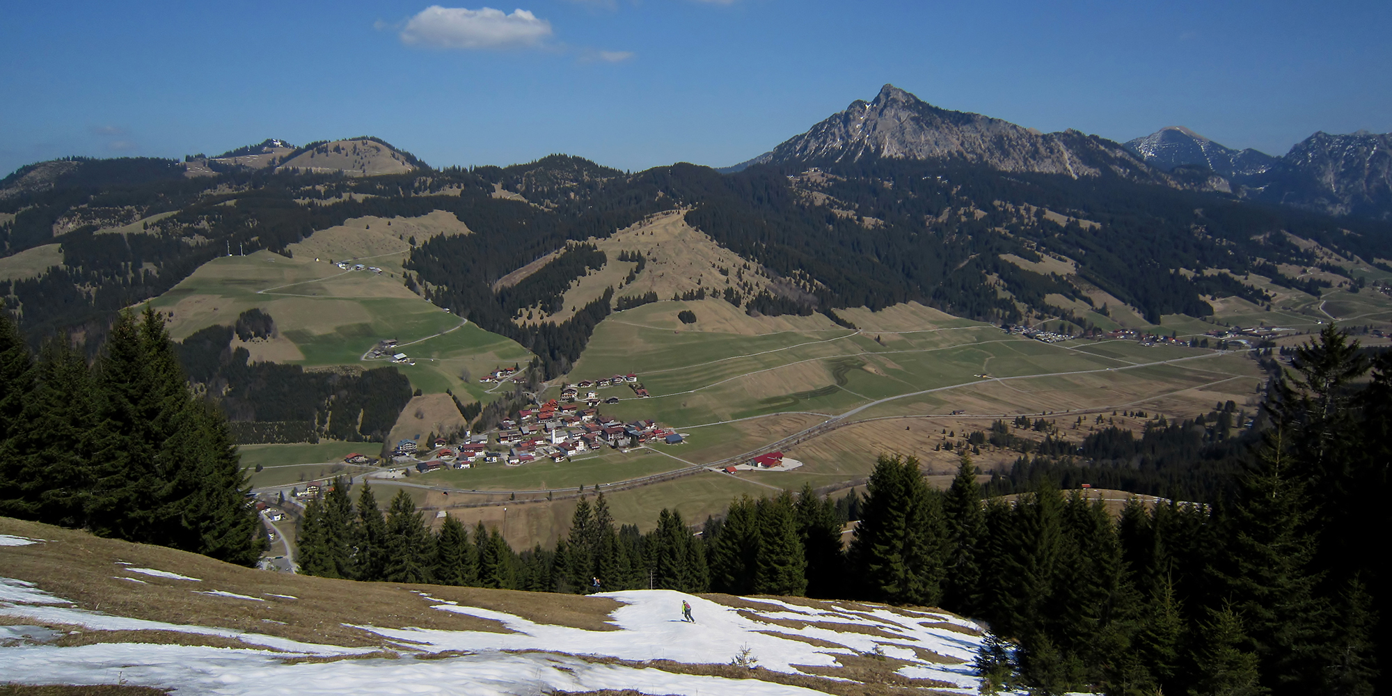 Letzte Schneereste!