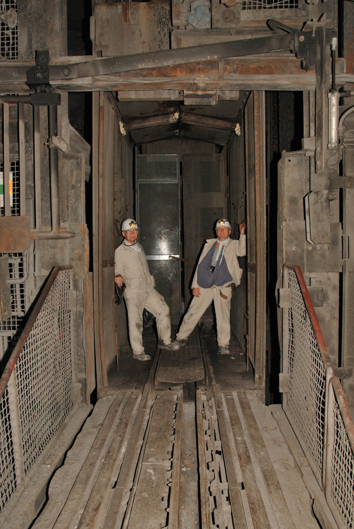 letzte Seilfahrt 2013 Foto & Bild industrie und technik, bergbau