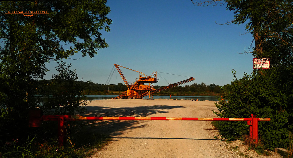 " Letzte Sommerimpression Baggersee Erbach "