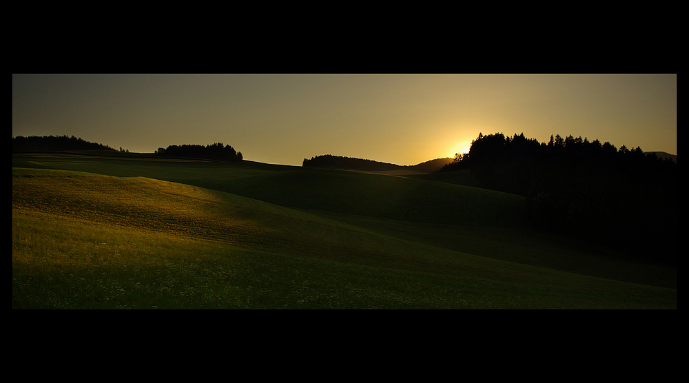 Letzte Sommerstrahlen...