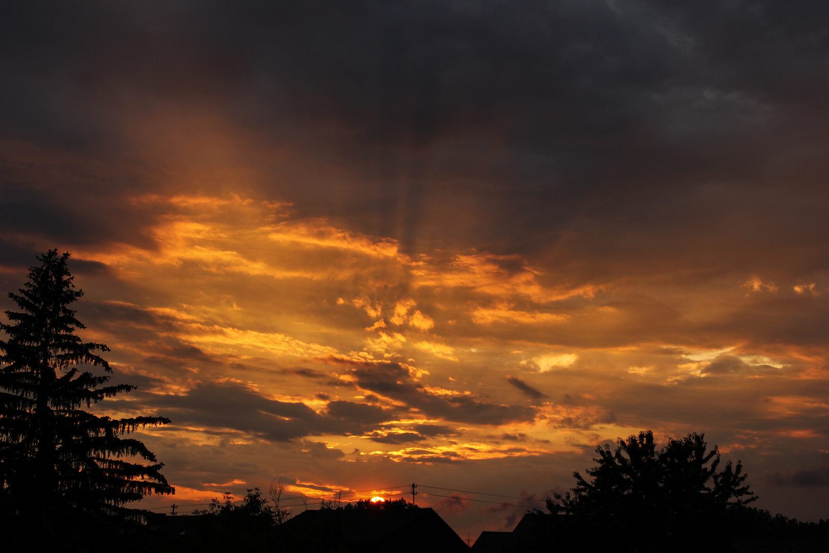 Letzte Sonnenstrahlen