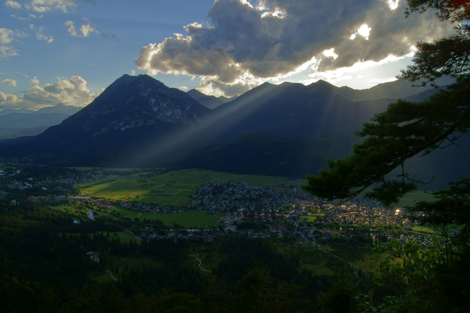 Letzte Sonnenstrahlen