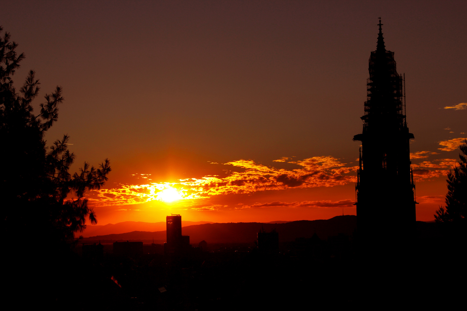 letzte Sonnenstrahlen