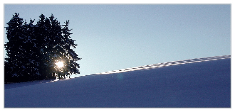 Letzte Sonnenstrahlen