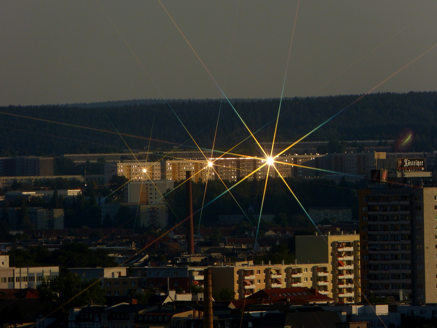 letzte Sonnenstrahlen