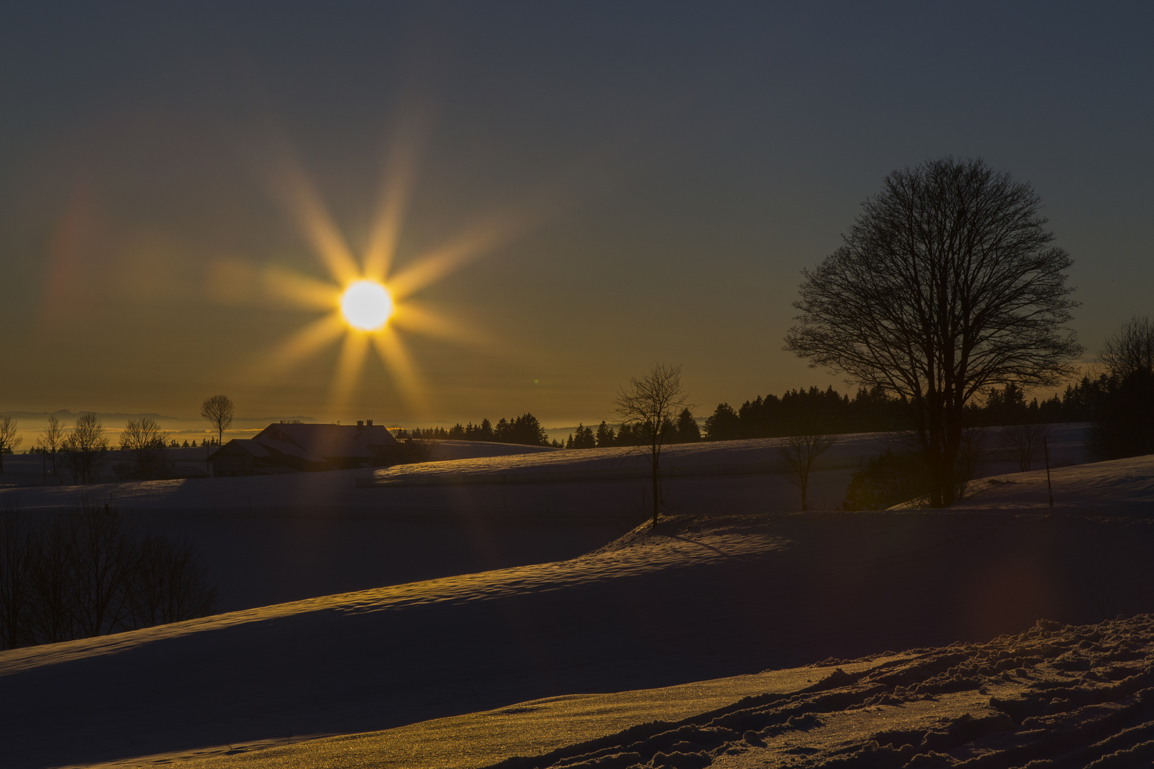 Letzte Sonnenstrahlen