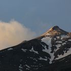 Letzte Sonnenstrahlen am Weissspitz bei Sterzing