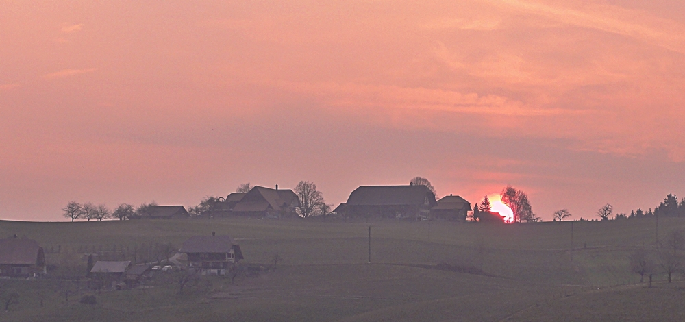 letzte Sonnenstrahlen