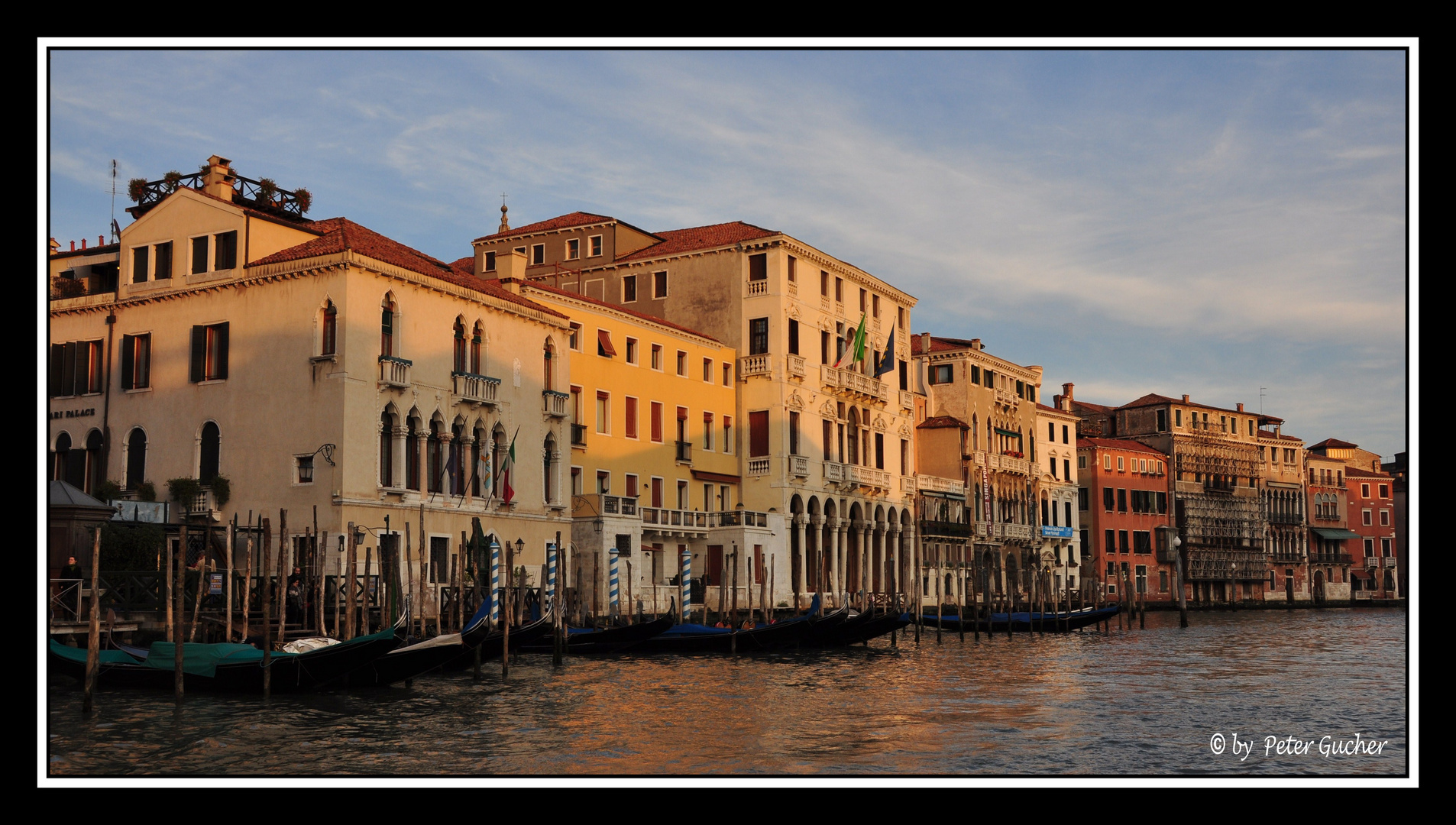 Letzte Sonnenstrahlen in Venedig