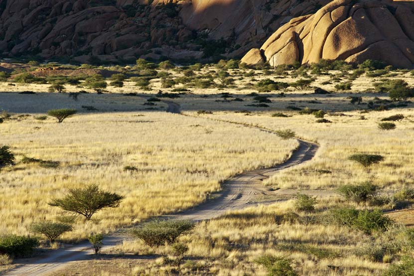 Letzte Sonnenstrahlen (Spitzkoppe)