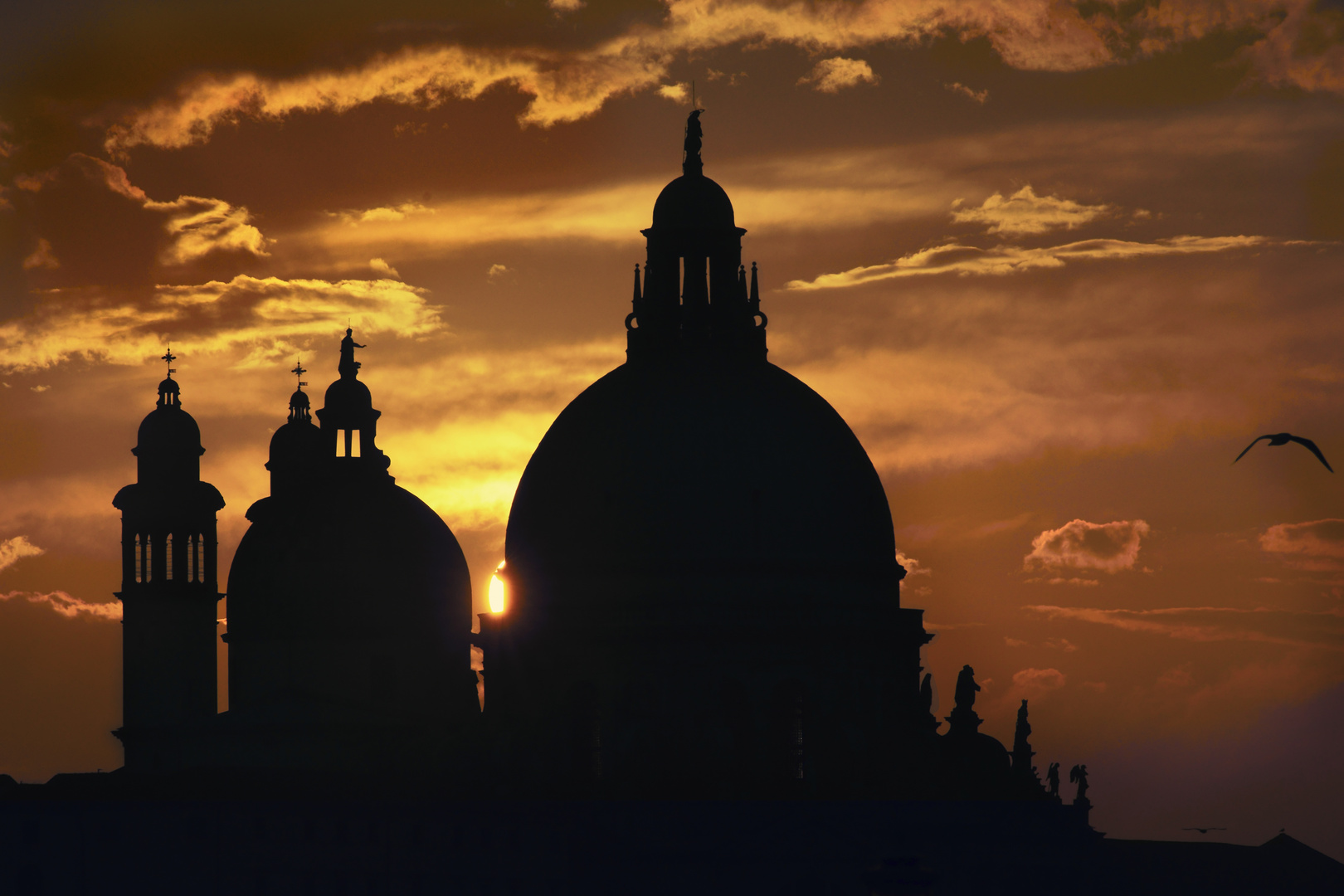 Letzte Strahlen. Santa Maria della Salute