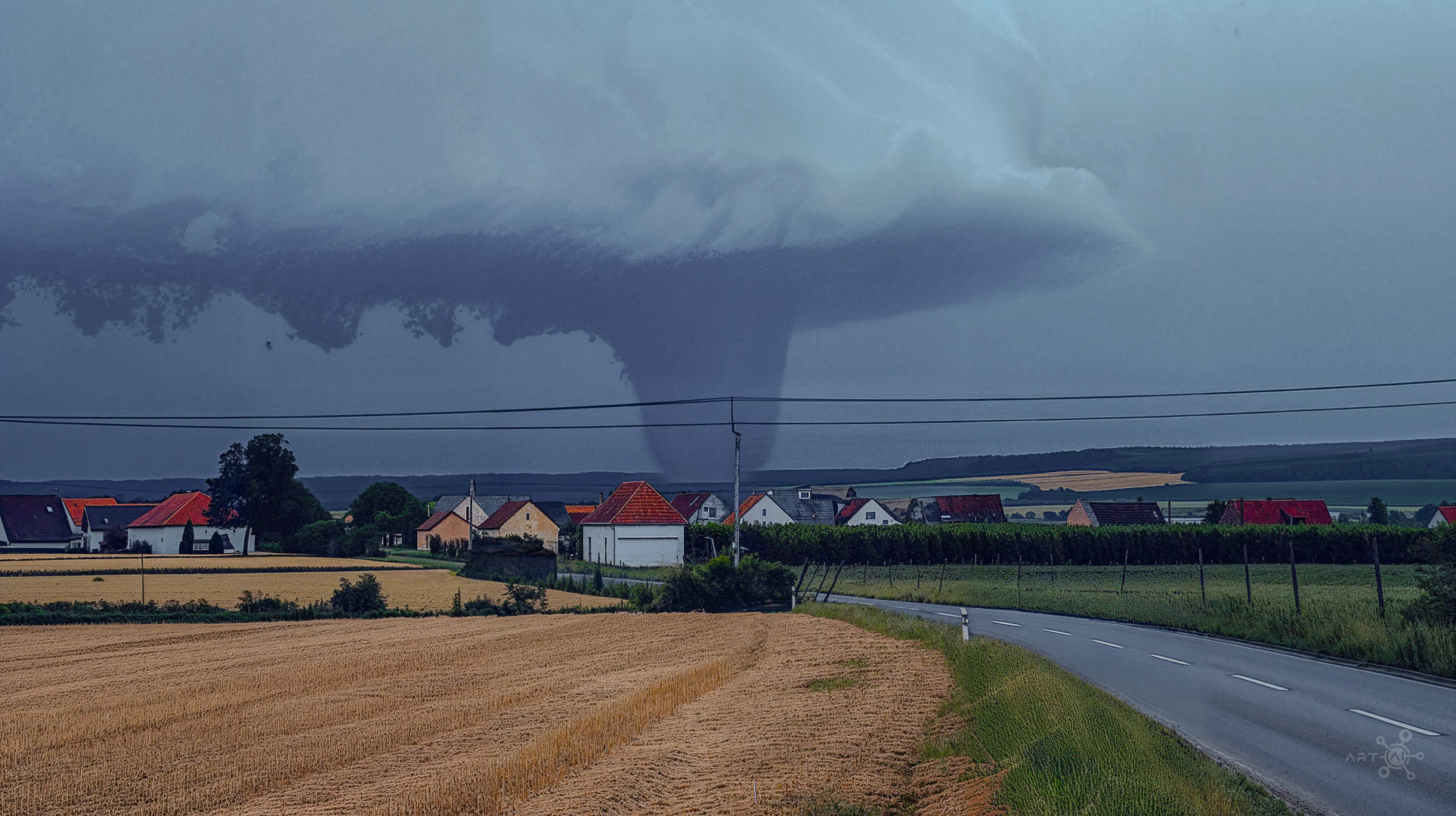 Letzten August im fränkischen Hinterland