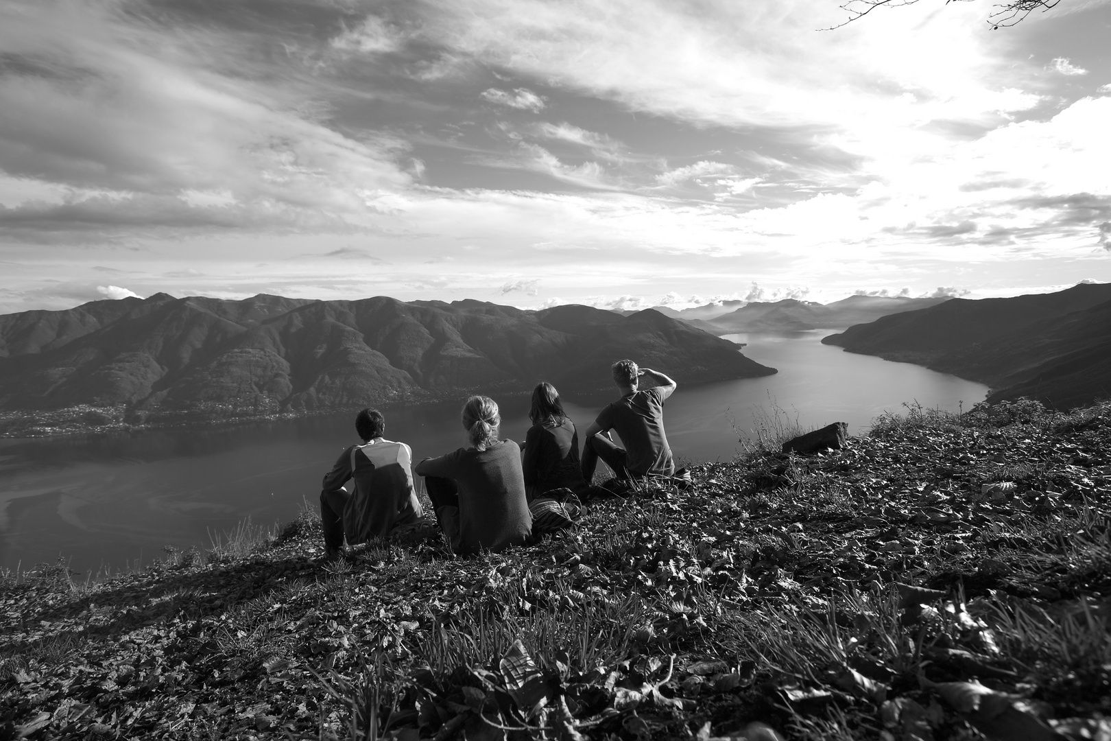 Letzten Herbst Tage am Lago Maggiore geniessen