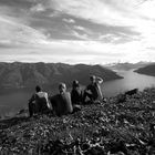 Letzten Herbst Tage am Lago Maggiore geniessen