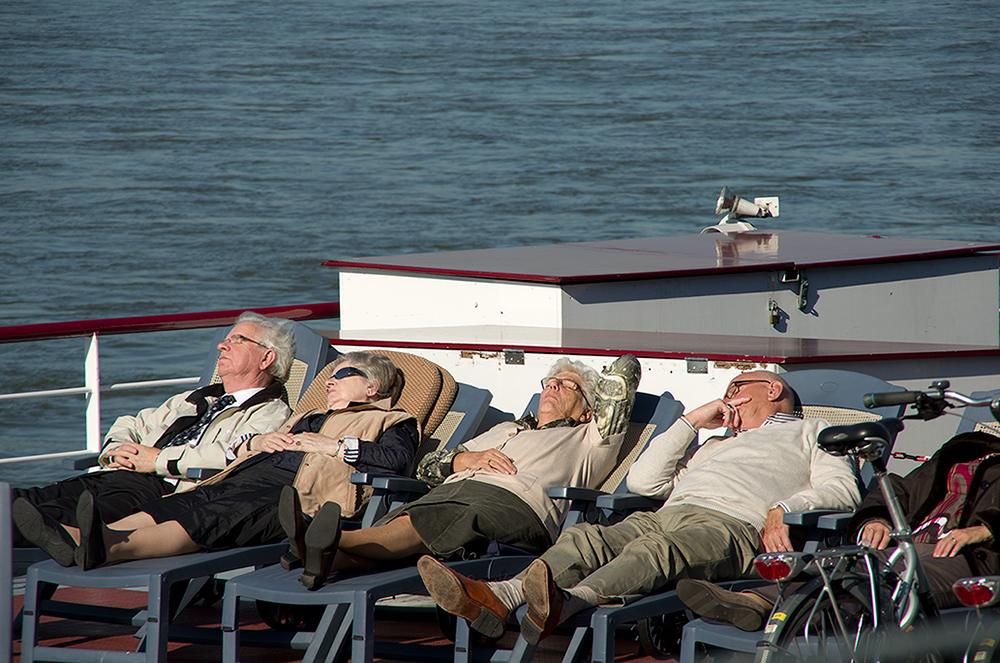 letzten Sonntag am Rhein