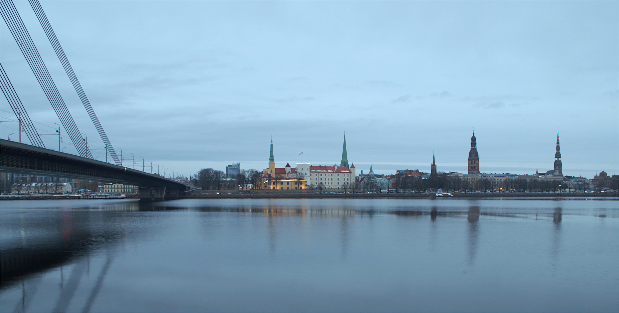 Letzten Sonntagabend in Riga