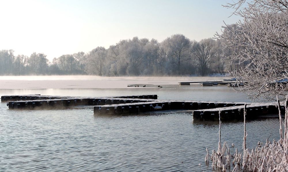 .....letztens,als wir für einen Tag Winter hatten !