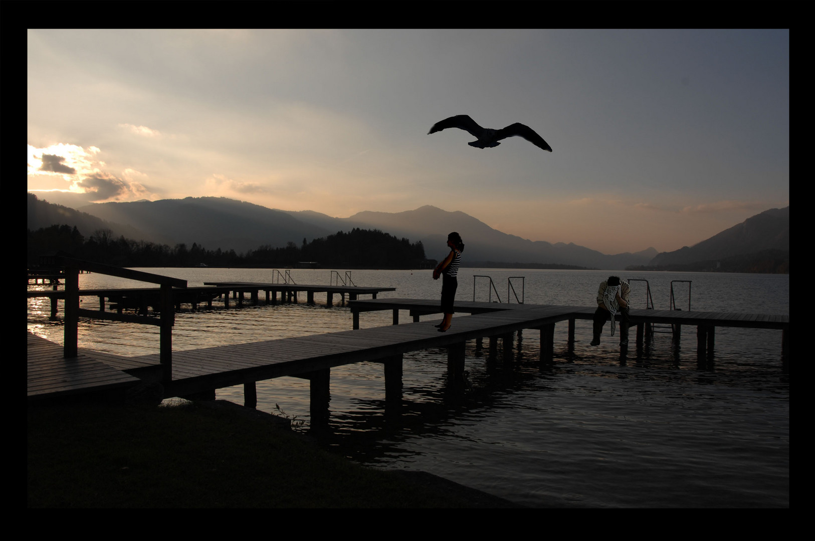 --letzter Abend am Wolfgangssee---