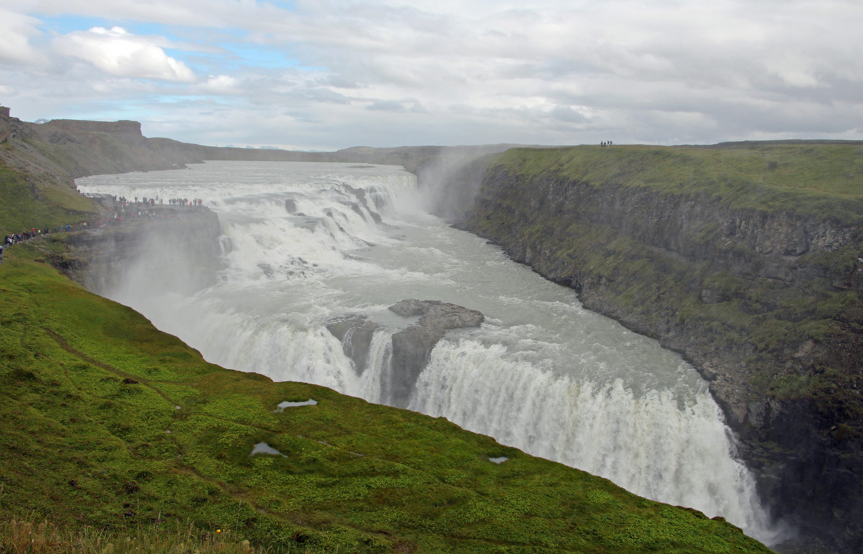 Letzter Blick auf den Gullfoss