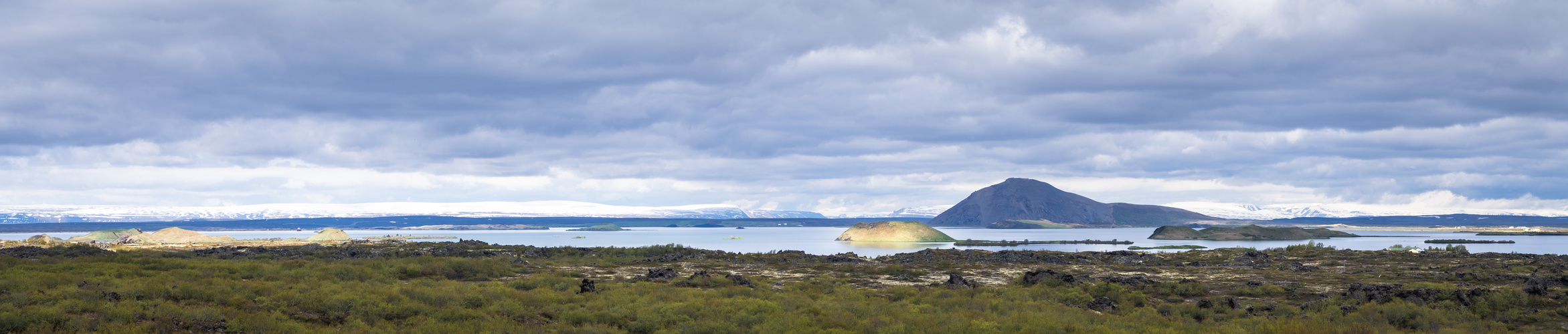 Letzter Blick auf den Myvatn-Lake