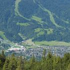 Letzter Blick auf Garmisch-Partenkirchen