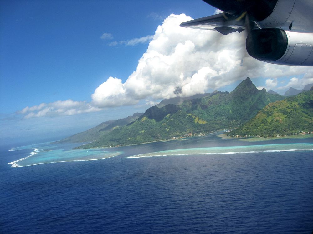 Letzter Blick auf Mo'orea