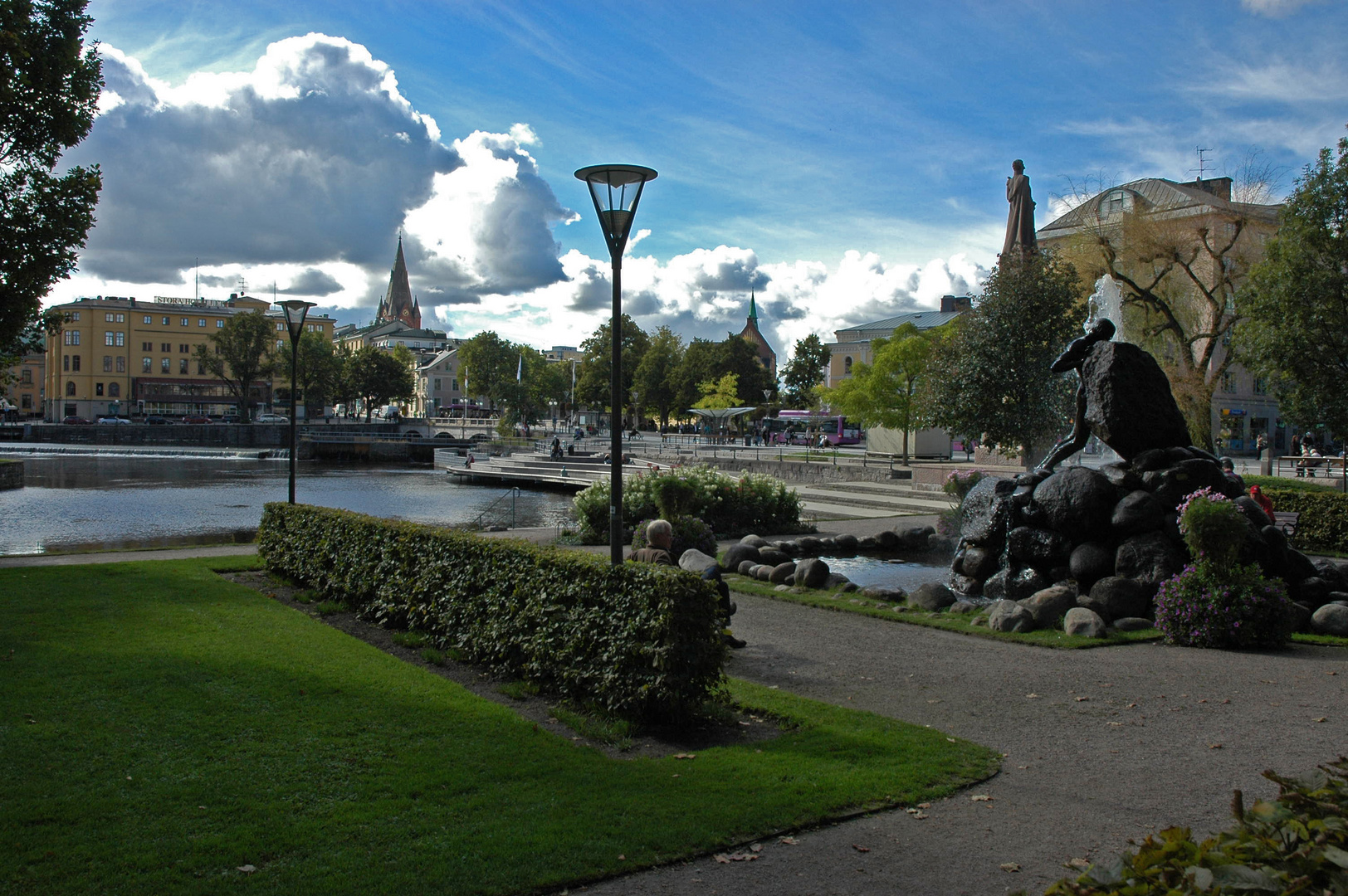 letzter Blick auf Örebro