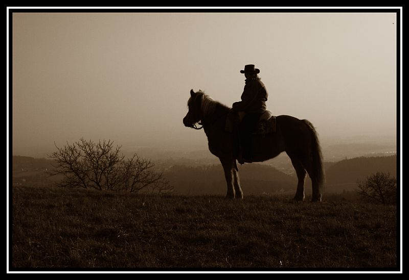 Letzter Blick in die Heimat...