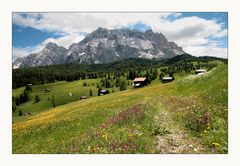 letzter Blick zurück zum Heiligkreuzkofel