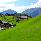 Letzter Gondelblick auf Schoppernau…