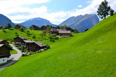 Letzter Gondelblick auf Schoppernau…