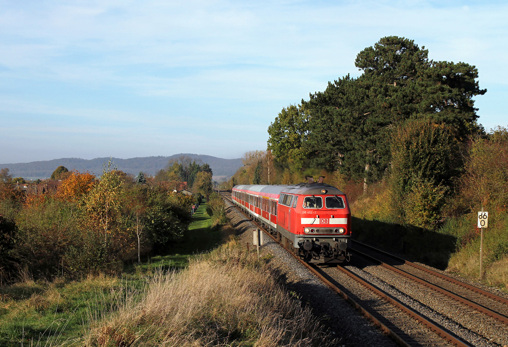 Letzter Herbst für die 218