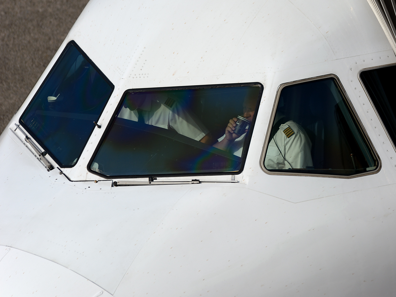 Letzter Kaffee vor dem Abflug