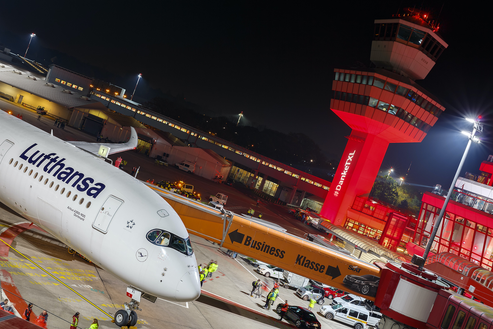 Letzter Lufthansa Flug von TXL-MUC