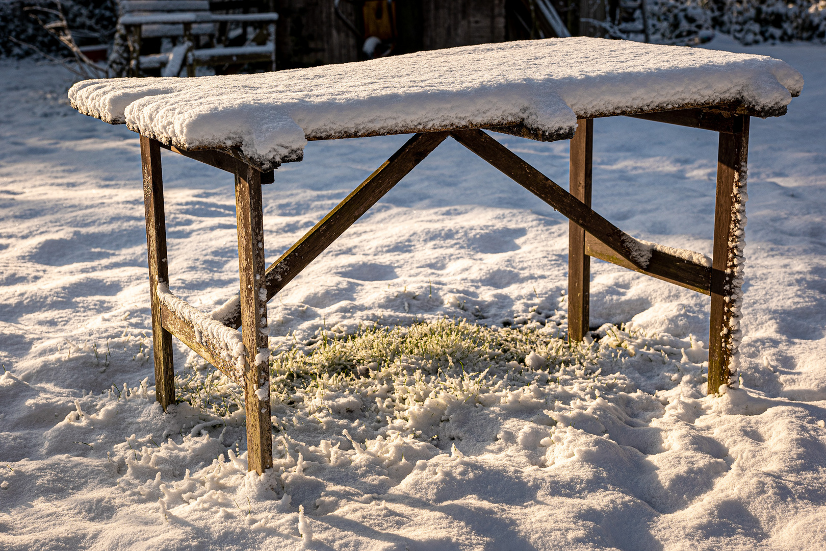 Letzter Schnee in Reinbek